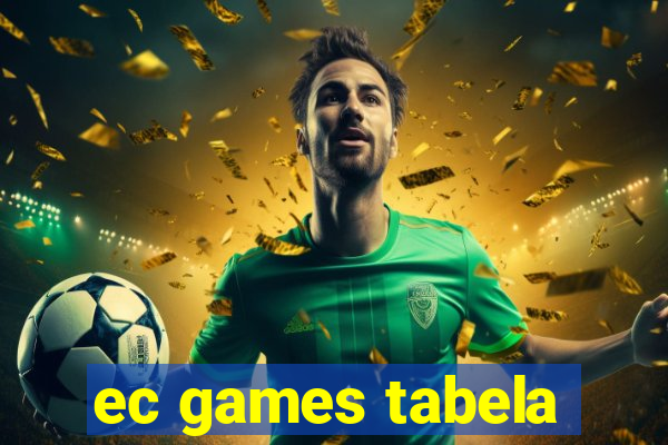 ec games tabela